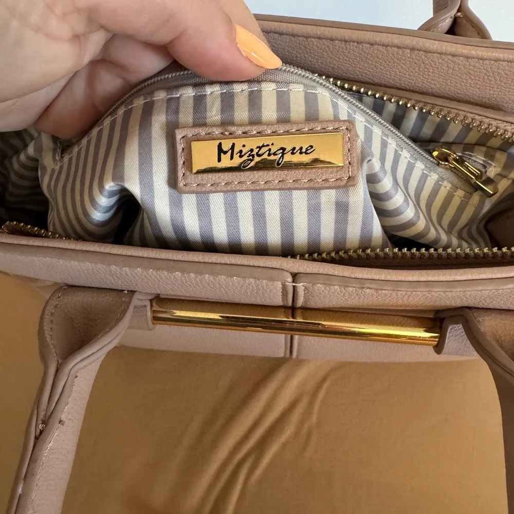 Miztique Satchel Handbag Top Handle Crossbody Bag‎ Purse